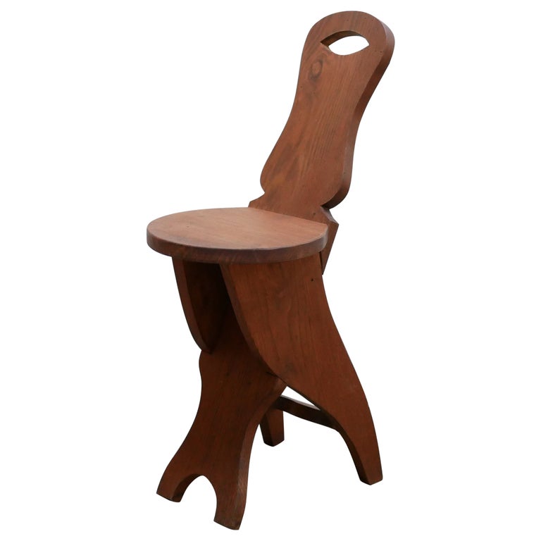 Vintage wooden chair For Sale at 1stDibs