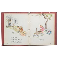 1940s Our Big Red Story Book First Edition Children's Book