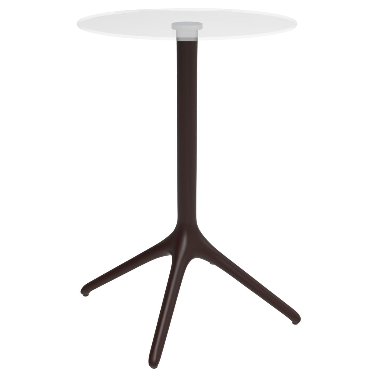 Uni Chocolate Table XL 105 by MOWEE For Sale