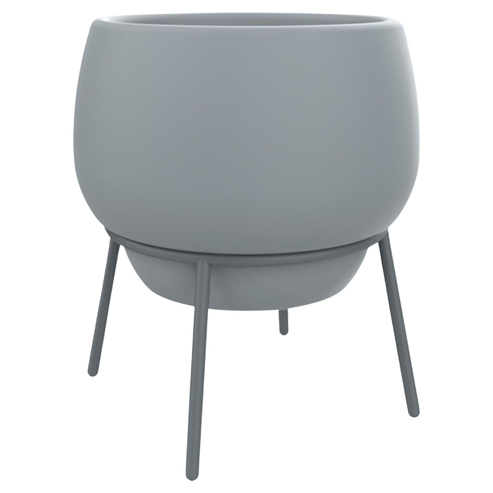 Maceta Gris Encaje 65 by Mowee