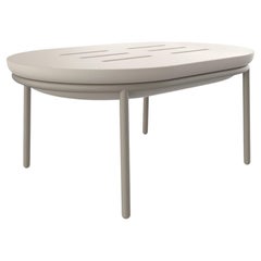 Table basse en dentelle crème 90 de Mowee