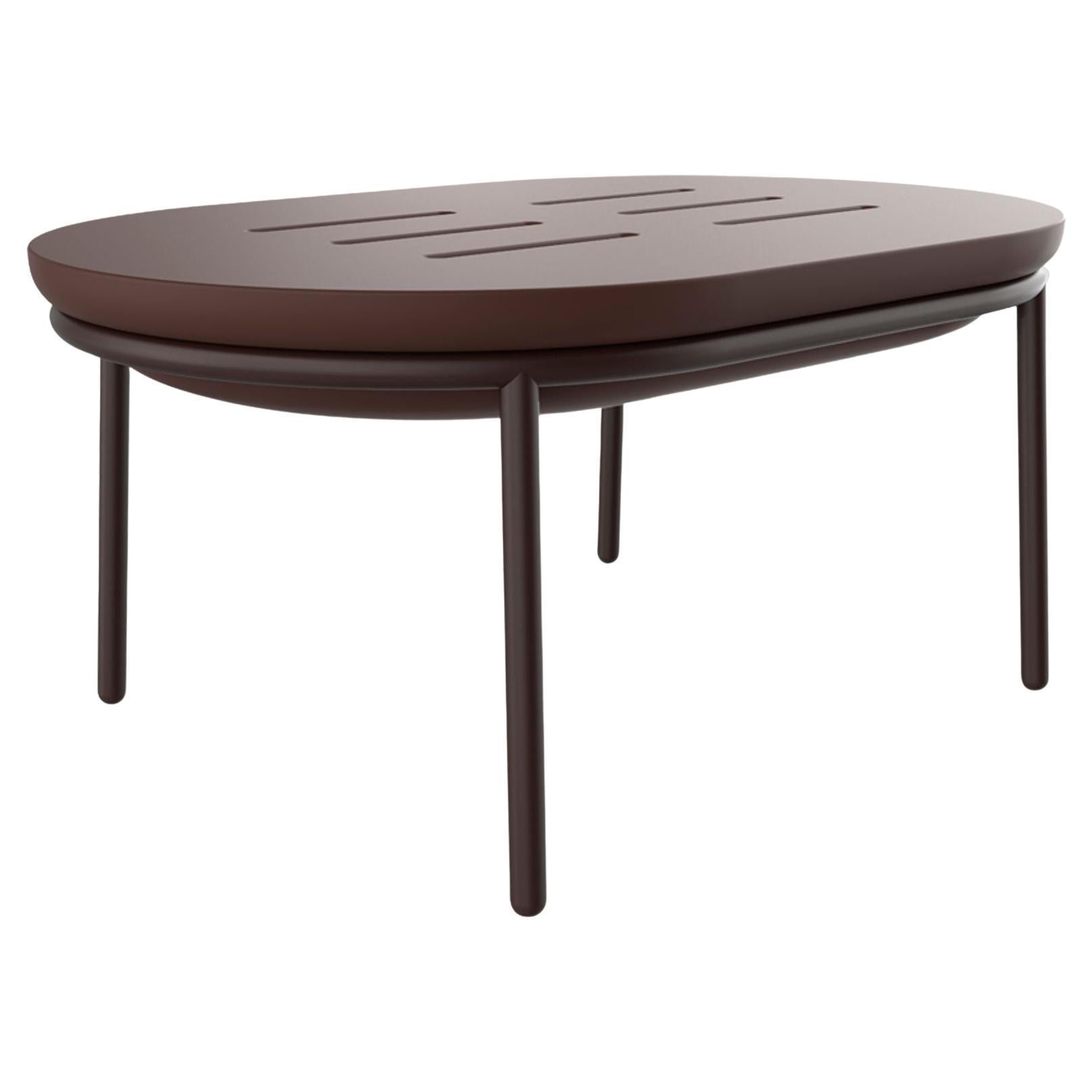 Lace Chocolate 90 Low Table by Mowee For Sale