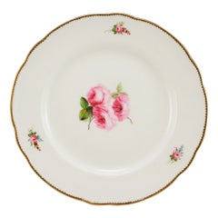 Nantgarw Porcelain Plate by William Billingsley, 1813-1820