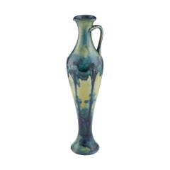 Vintage Very Rare Tall William Moorcroft Hazeldene Ewer, circa 1903