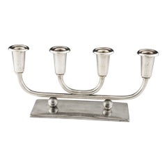 Candelabro de cuatro llamas Orivit, hacia 1900