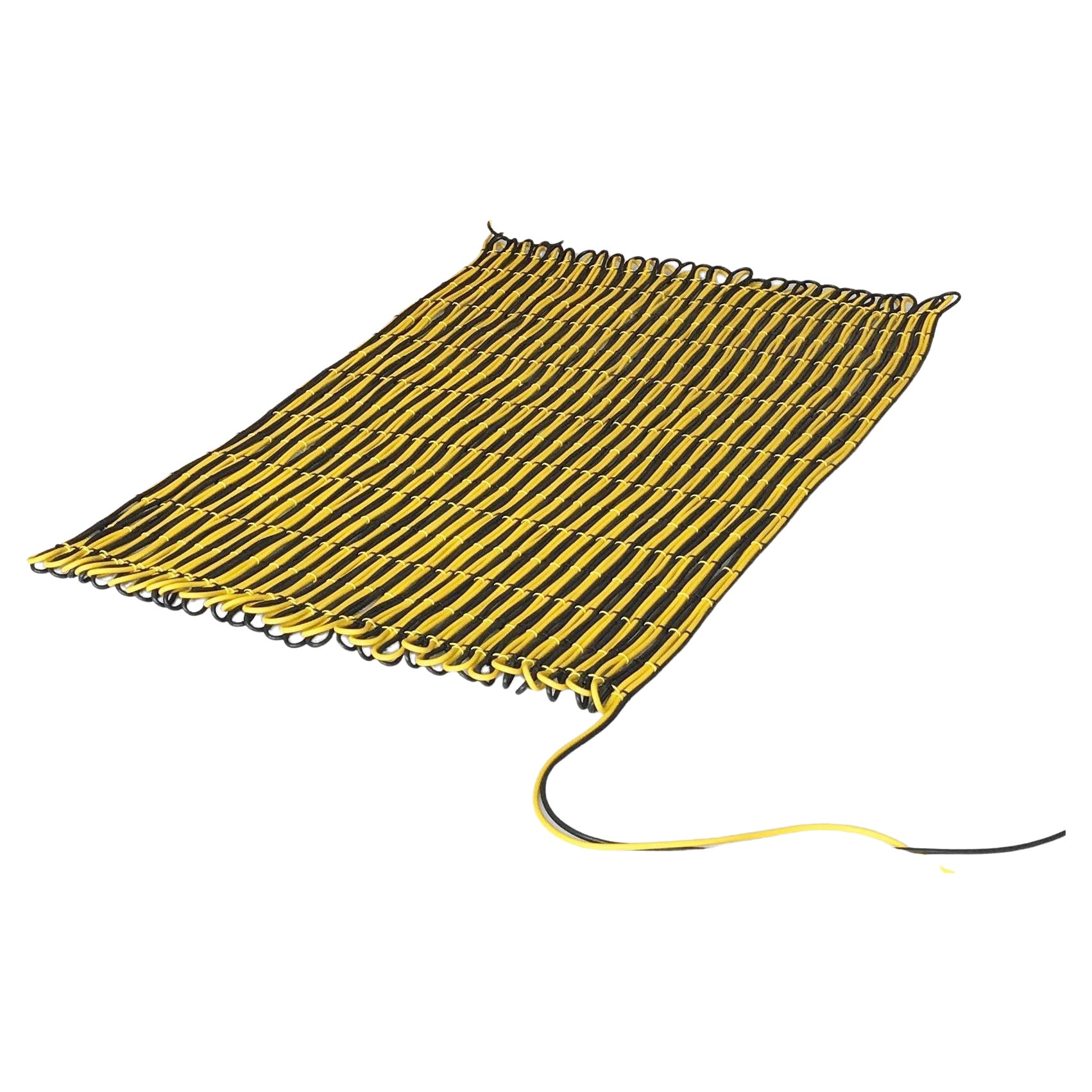 200 Meter Cable Rug by Tino Seubert For Sale