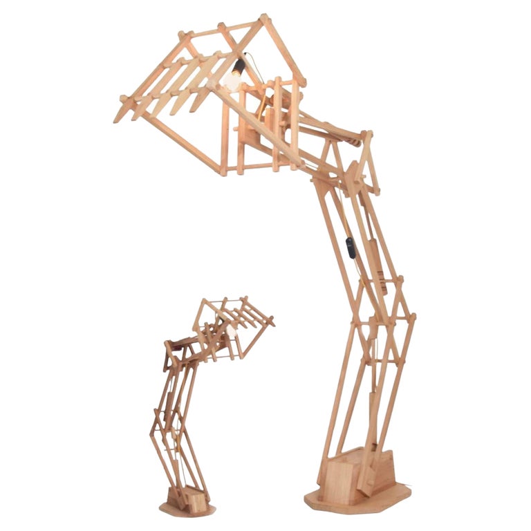 Set of 2 Digit Desk and Floor Lamp by Studio Pin For Sale at 1stDibs