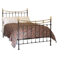 Double Brass and Iron Bed, MD135