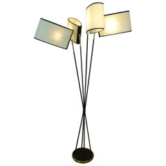 Floor Lamp with 4 Sconces, Lunel House, circa 1950