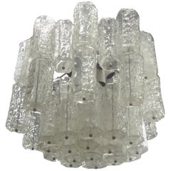 Lampadario in vetro di Murano del Medioevo