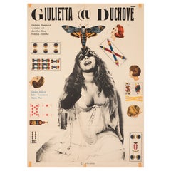 Juliet of the Spirit 1969 Czech A1 Film Poster, Grygar