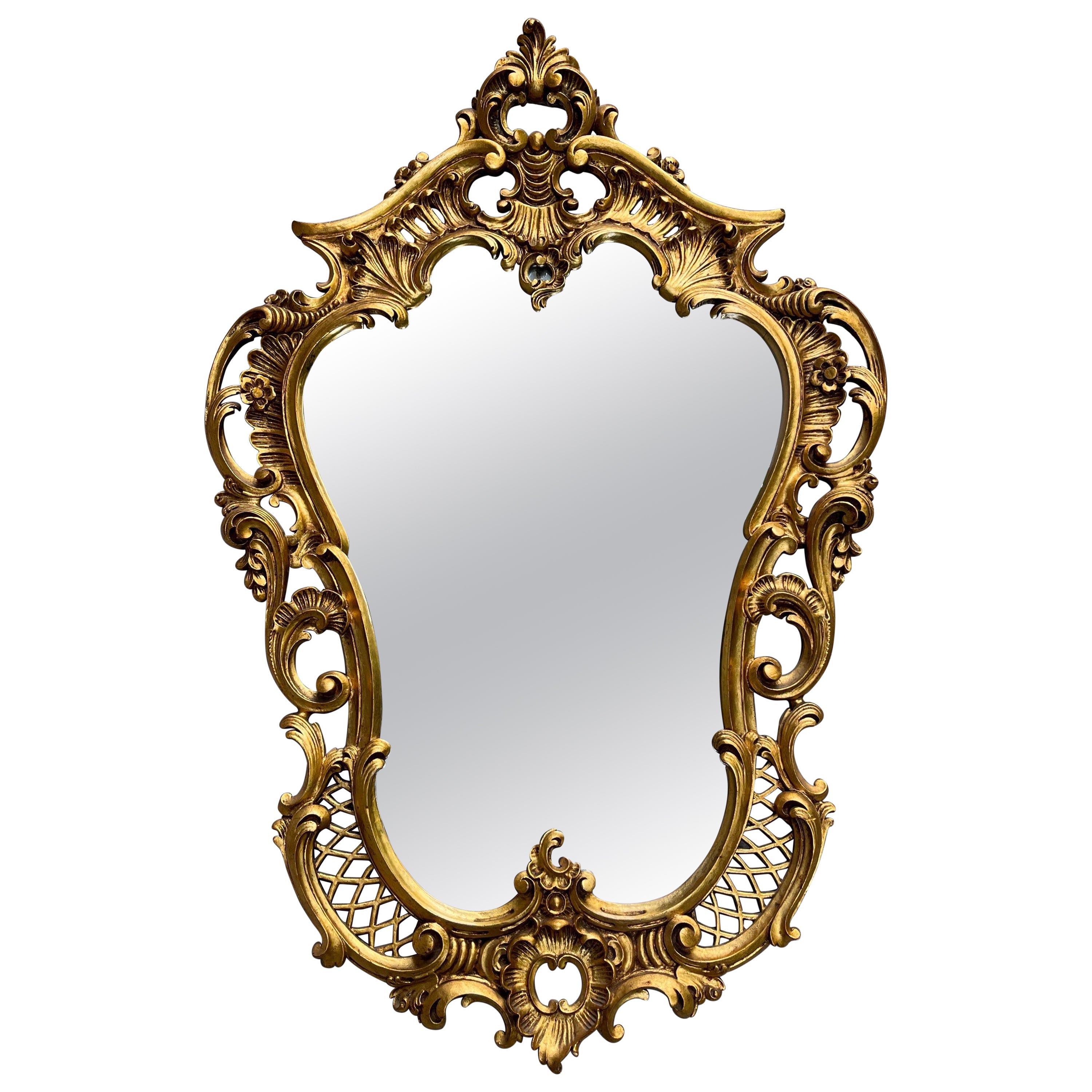 Gold Mirror Antiques, 1900s  For Sale