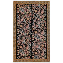 Early 20th Century Savonnerie Floral Rug 'Size Adjusted'
