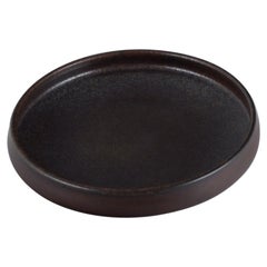 Carl Harry Ståhlane '1920-1990' for Rörstrand. Large Low Bowl in Shades of Brown
