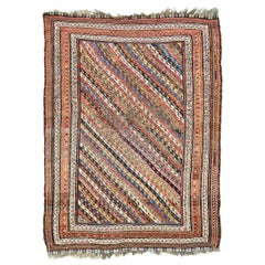 Antiker persischer Ghashgaie-Teppich 