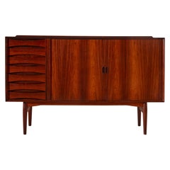 Arne Vodder Modell Os63 Highboard für Sibast Mobler, Dänemark, 1958