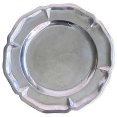 Tane Orfebres 900 Mexican Silver Dessert or Cocktail Plates, Set of 8