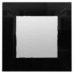 Hollywood Glam Monumental Black Lacquer Mirror