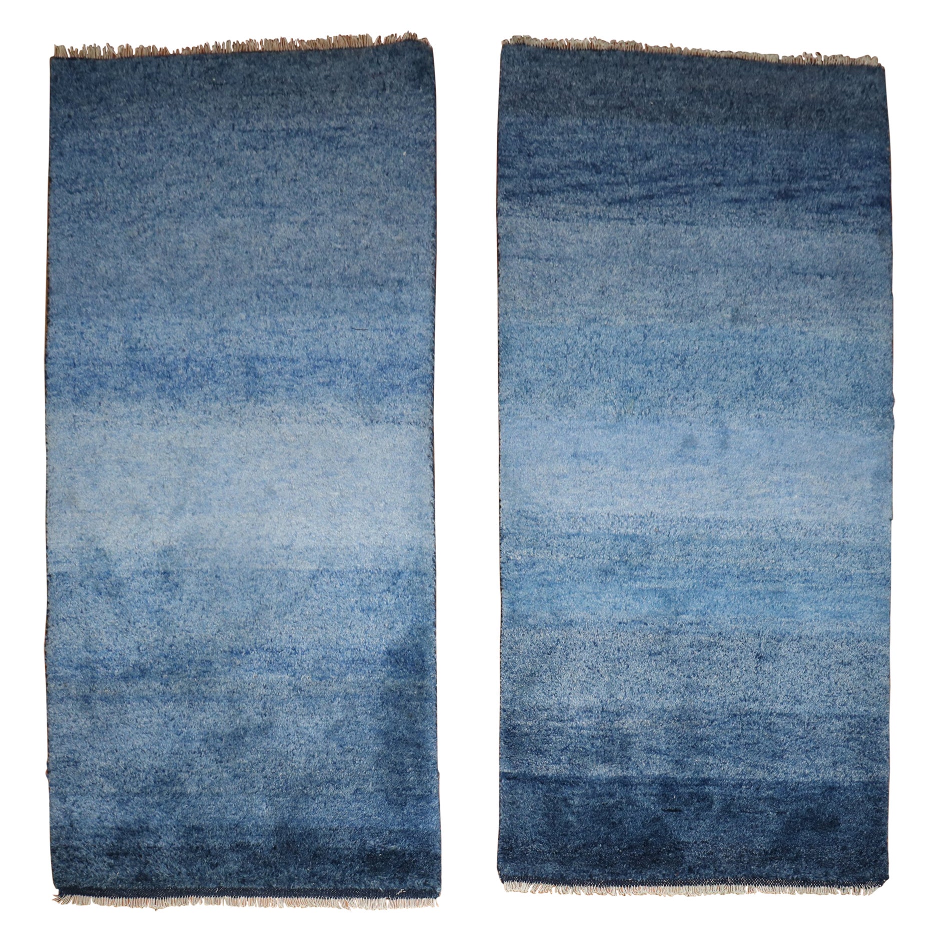 Pair of Modern Persian Gabbeh Rugs For Sale