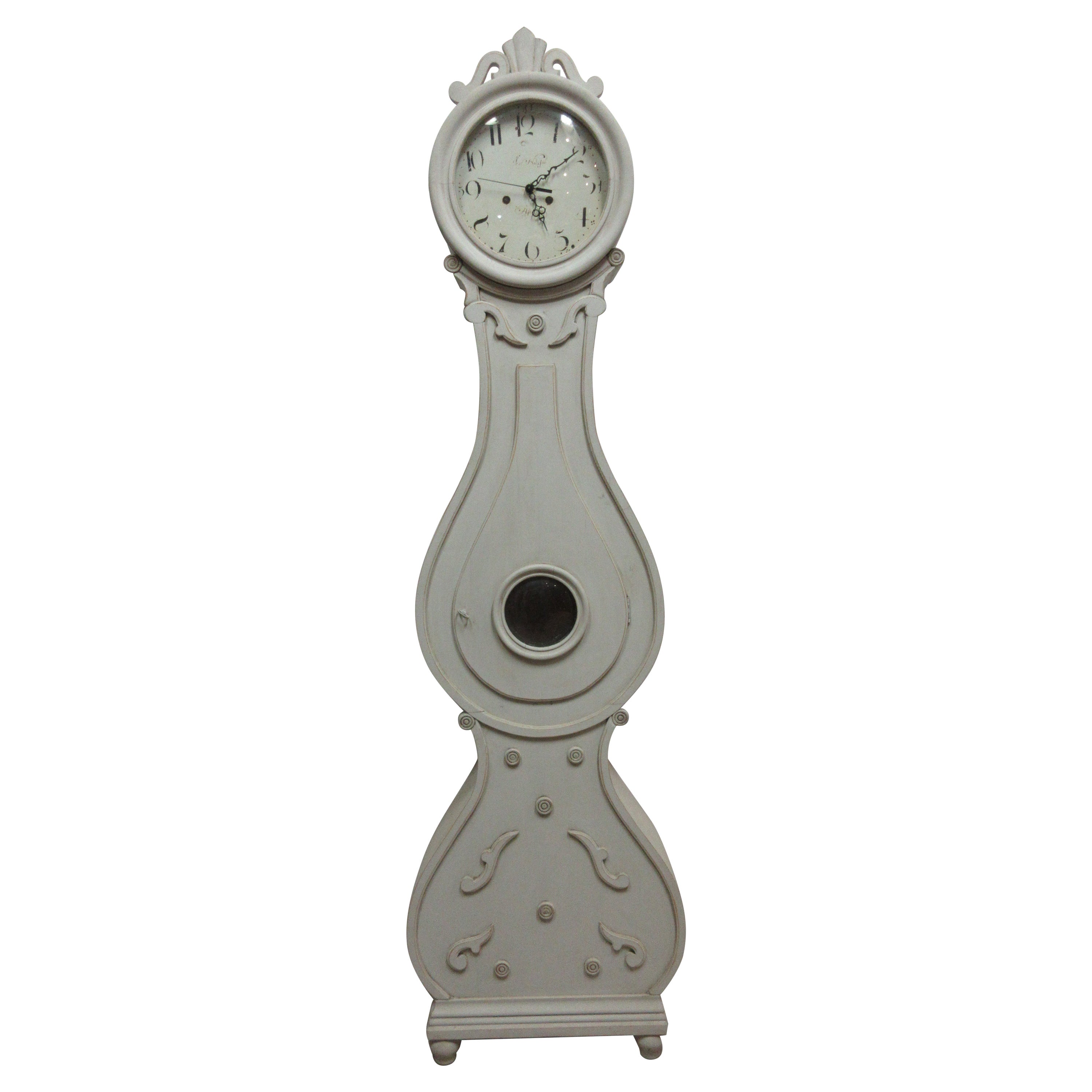 Swedish Mora Clock Fryksdahl Style For Sale