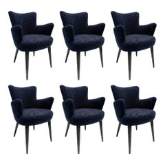 Set of 6 Aube Chairs, by Bourgeois Boheme Atelier