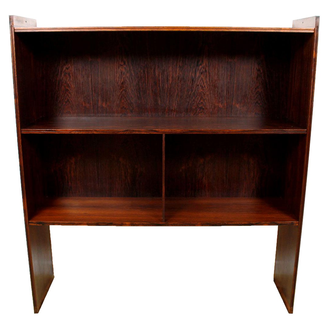 Brazilian Rosewood Slender Edged Bookcase from Royal Danish Embassy