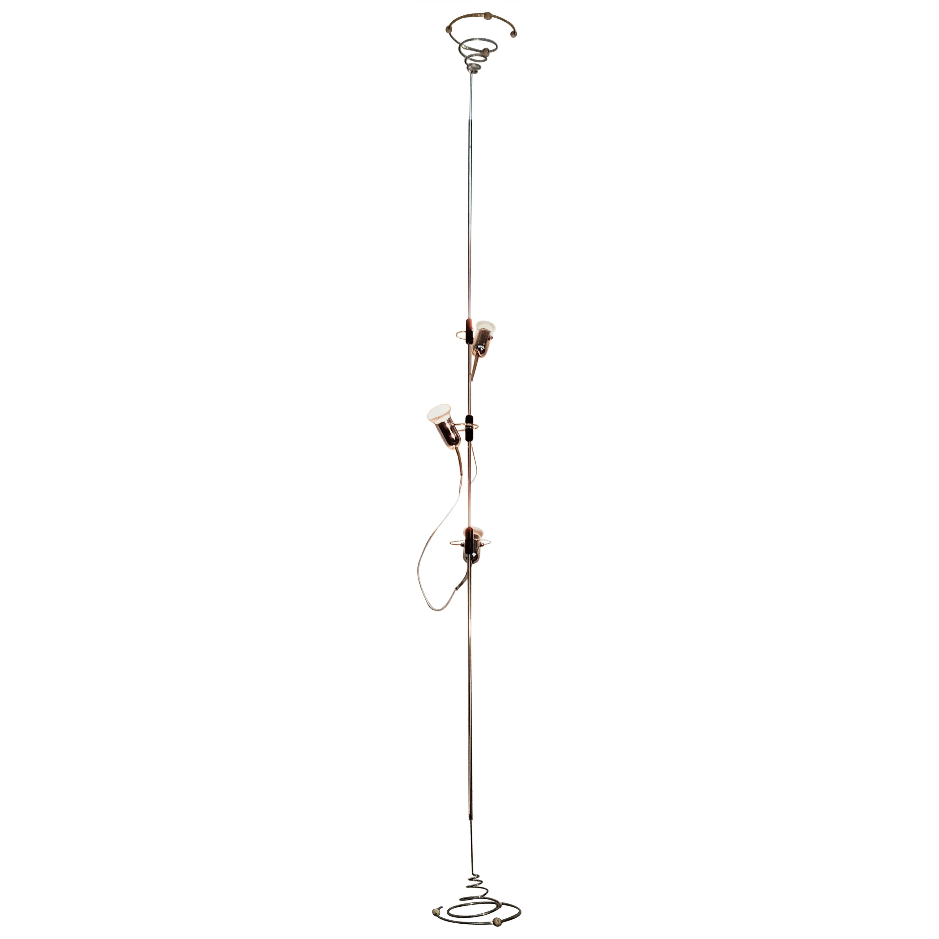 Lampadaire réglable Sky par Francesco Fois pour Reggiani 60's 70's en vente