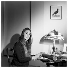 Vintage Photograph of Jenny Holzer, 1984, NYC
