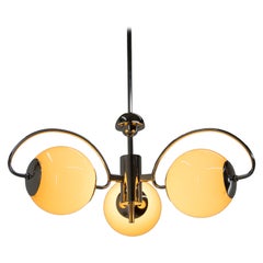 Functionalist Chandelier, 1930s, Perfect Condition