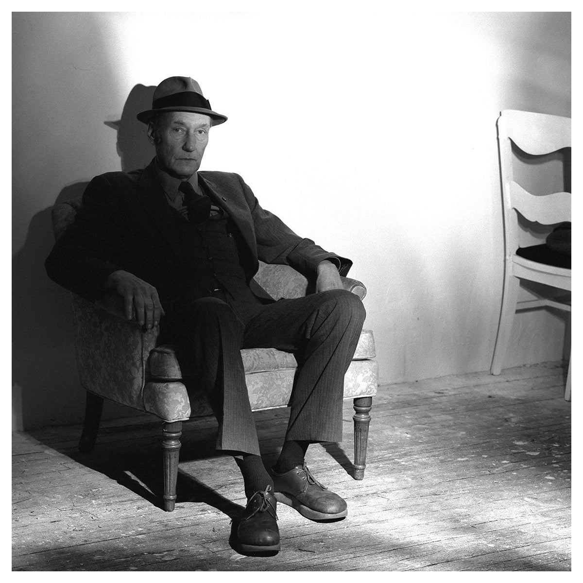 Fotografia d'epoca di William S. Burroughs, 1985, NYC in vendita