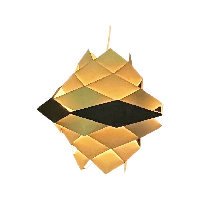 1960 Preben Dal Diamond Symphoni Pendant Light per Hans Følsgaard Danimarca