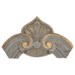 19th Century French Giltwood Architectural Fragment