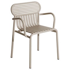 Petite Friture Week-End Bridge Chair in Dune Aluminium by Studio BrichetZiegler