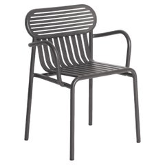 Petite Friture Week-End Bridge Chair in Anthracite Aluminium, 2017