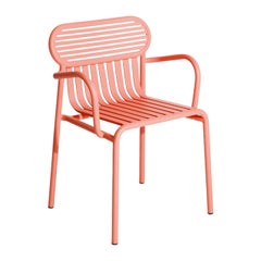 Petite Friture Week-End Bridge Chair in Coral Aluminium by Studio BrichetZiegler