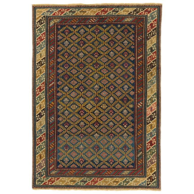 Sac De Selle Tekke Ancien - Tapis Laine - Caucasien - 3x1 Pied - Propre