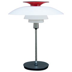 Lampe de table PH80 de Poul Henningsen, Danemark, années 1960