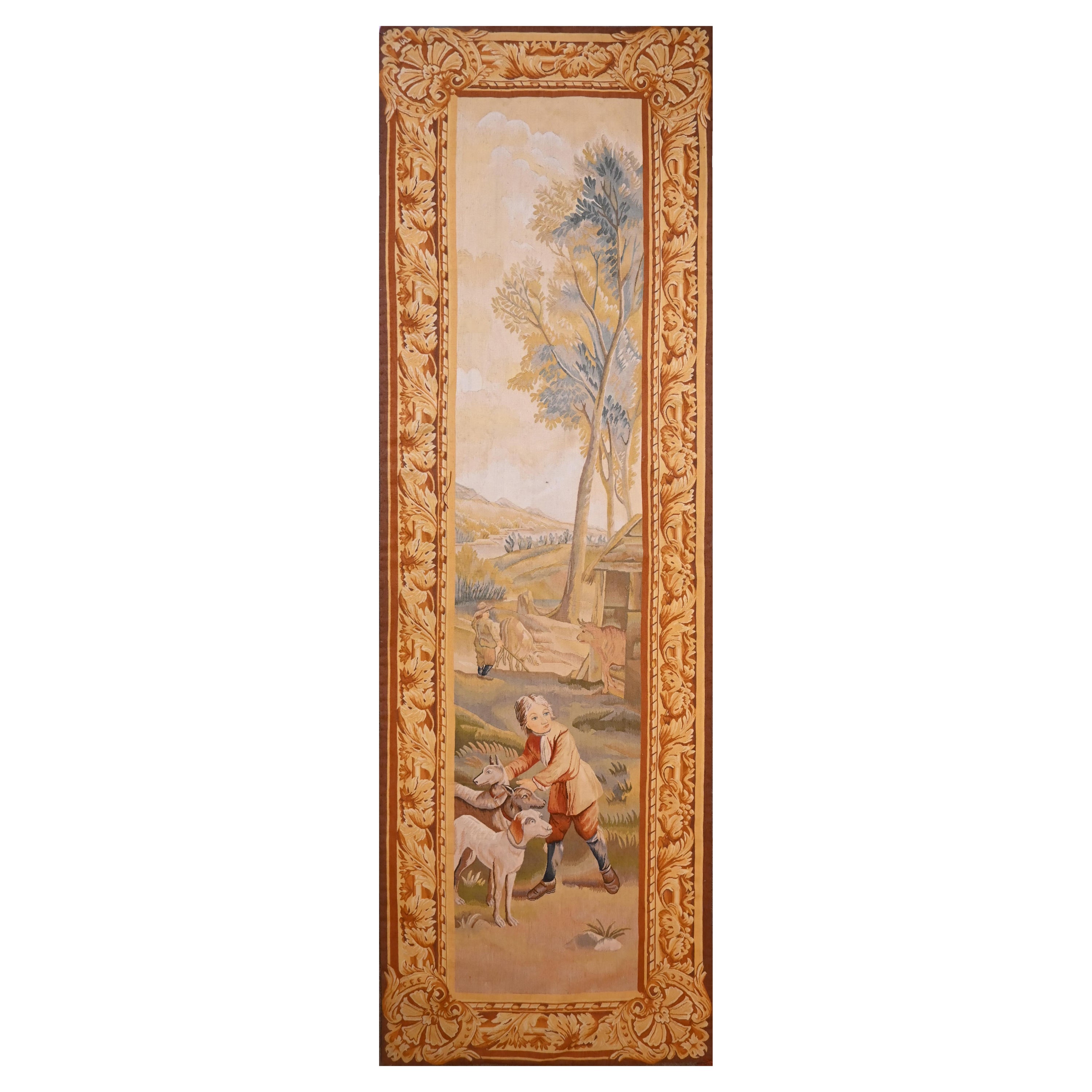 Aubusson-Wandteppich aus dem 19. Jahrhundert - N° 1244