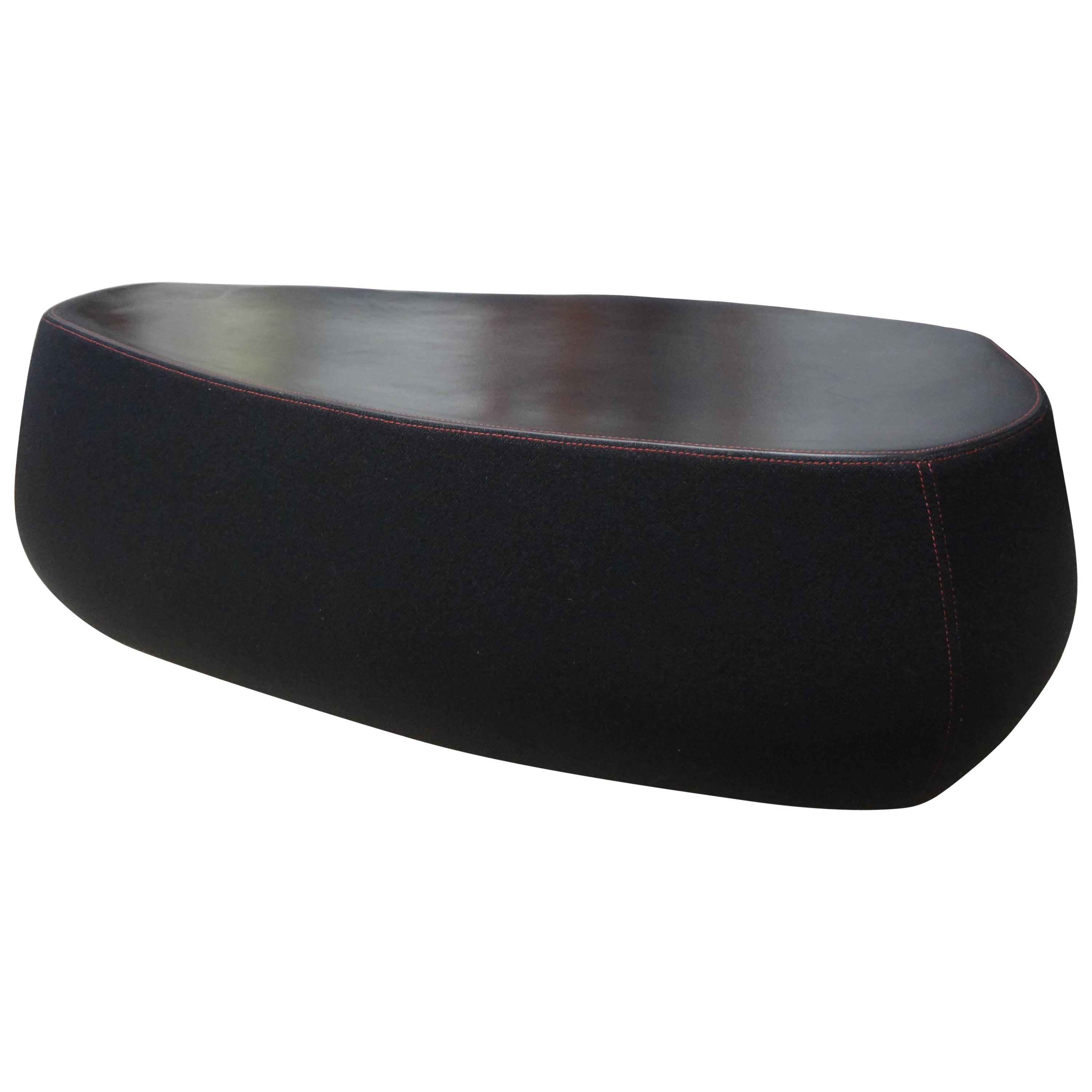 Italian Modern Sculptural Bench or Pouf by Moroso For Sale
