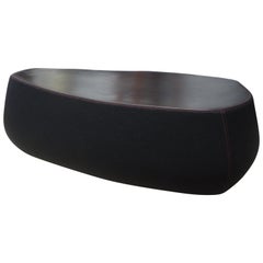 Italian Postmodern Sculptural Bench or Pouf by Moroso