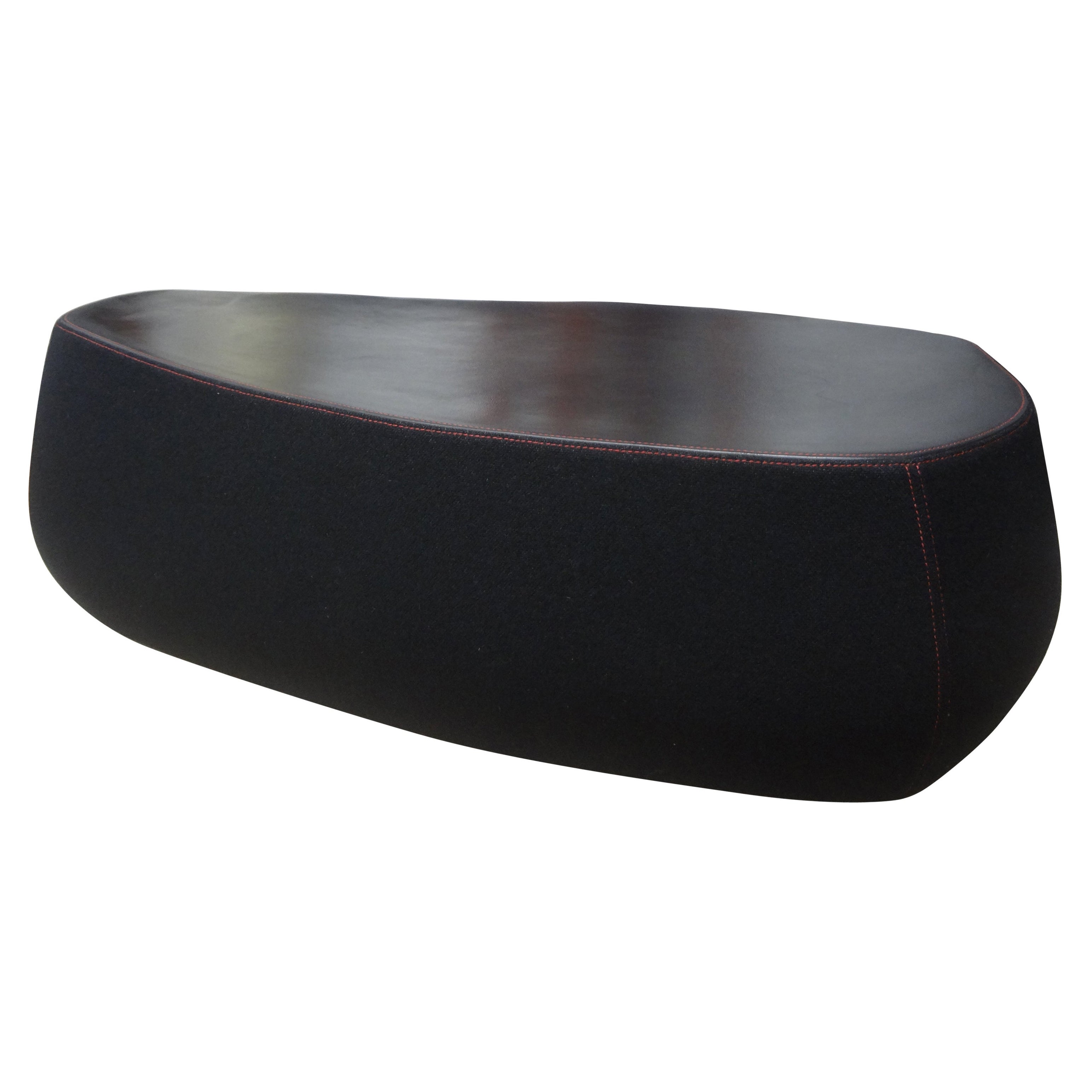 Italian Modern Sculptural Bench or Pouf by Moroso For Sale
