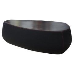 Italian Modern Sculptural Bench or Pouf by Moroso