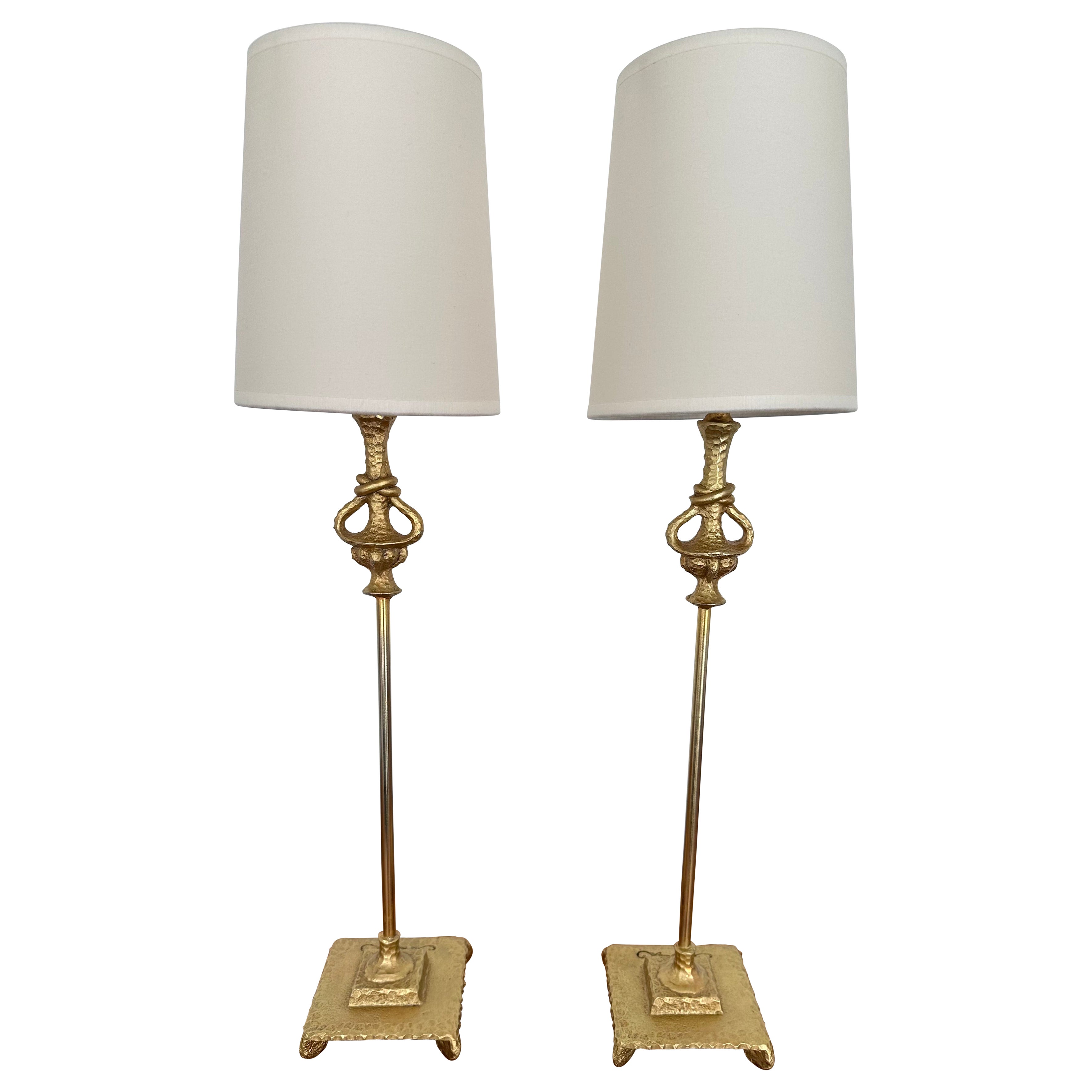 Pair of Lamps by Nicola Dewael for Fondica, France, 1990s For Sale