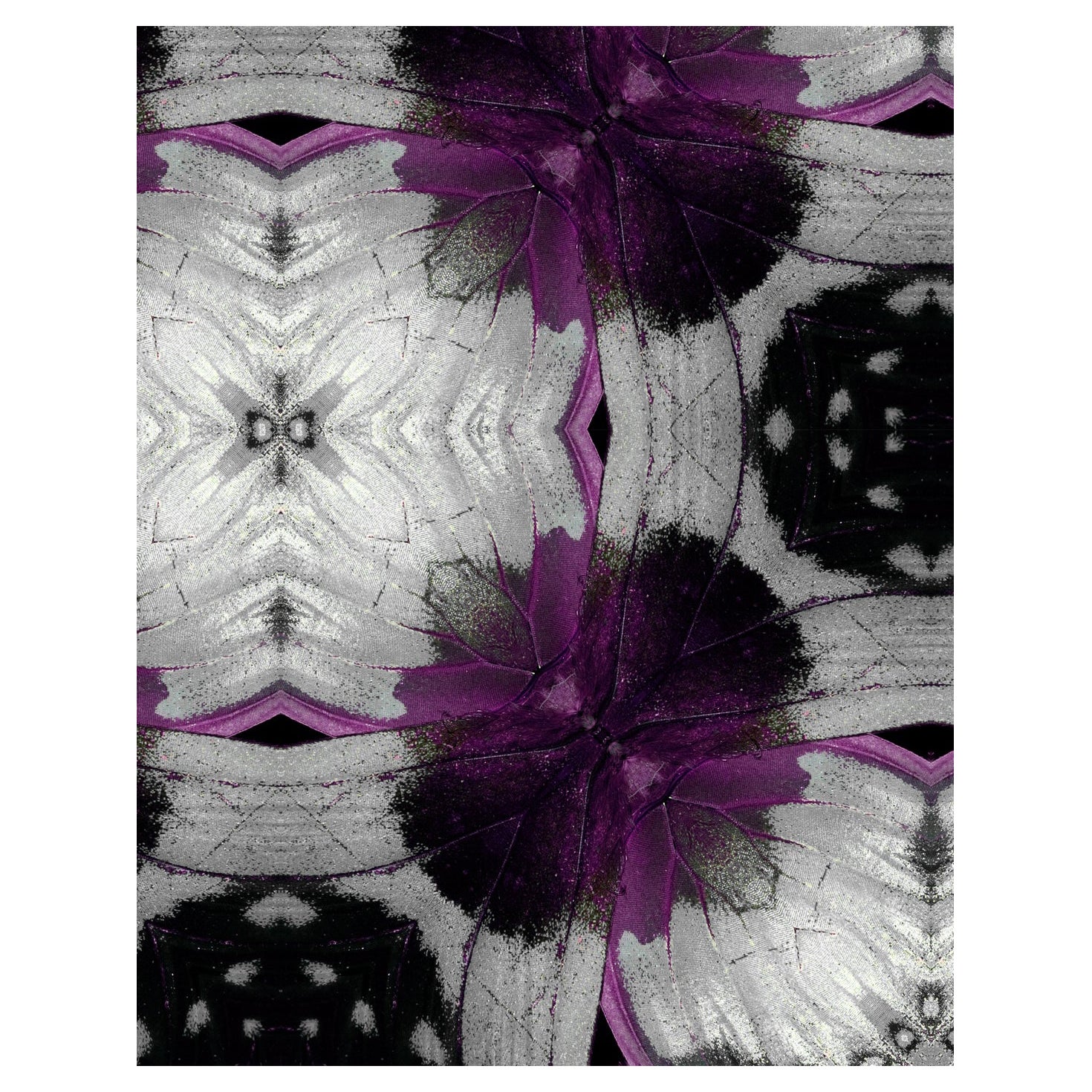 EDGE Collections Blossom Drifter Eggplant from our Drifter Series  For Sale