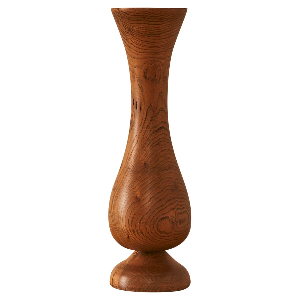 Vallauris Wooden Vase For Sale