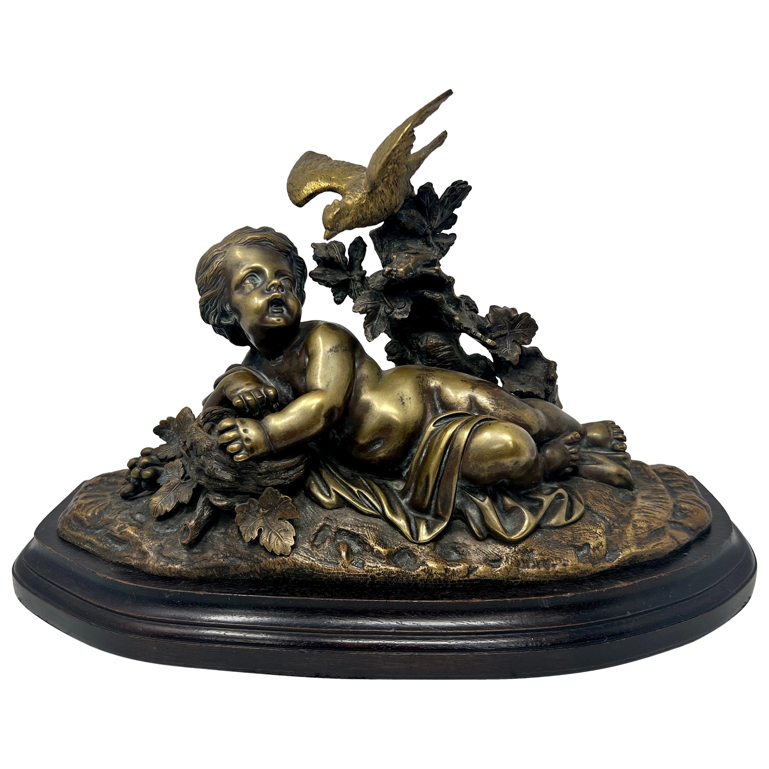 Antique French 19th Century Bronze For Sale