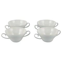 Bjørn Wiinblad for Rosenthal, a Set of Four Bouillon Cups, 1980s