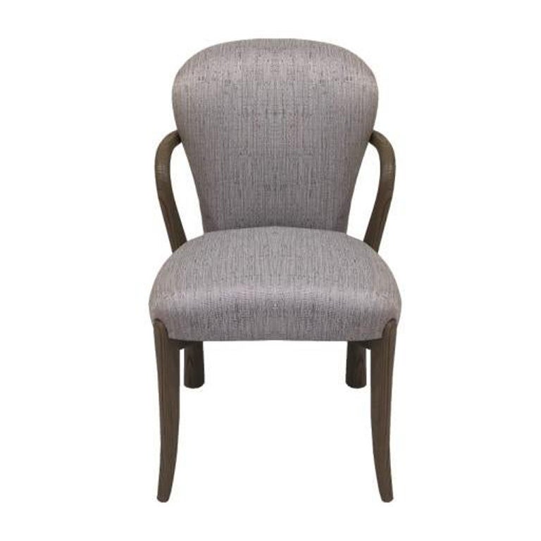Ribbon Fabric Dining Chair - by André Fu Living  For Sale