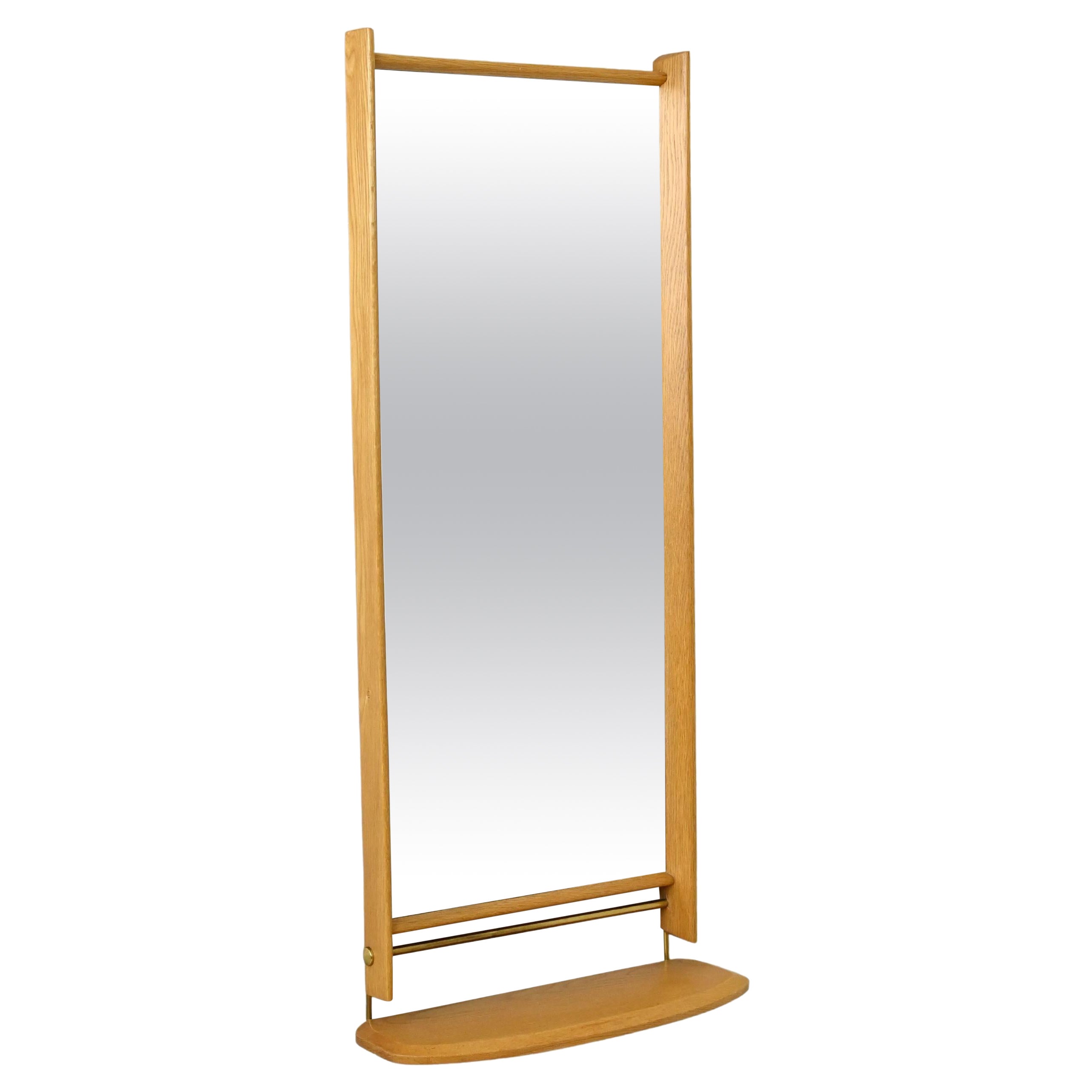 Vintage Italian Mirror with Shelf For Sale at 1stDibs vintage bathroom mirror with shelf