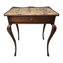 18th Century French Work Table with Cloven Hoof